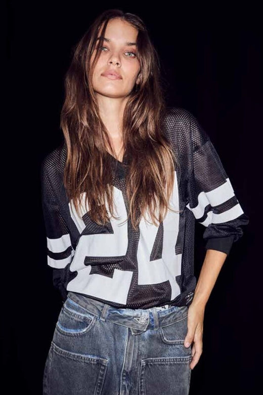 Haute L'Amitié - Drift Number Ls Tee HL10287 - Navy