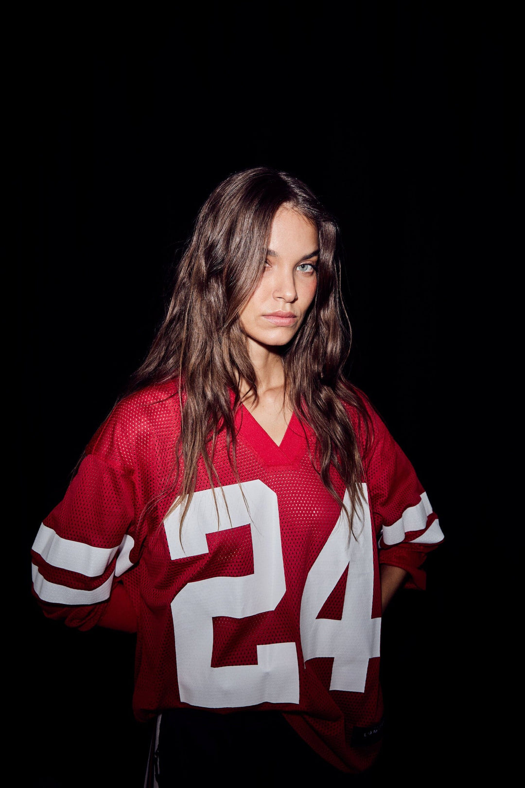 Haute L'Amitié - Drift Number Ls Tee HL10287 - Red Bluser 