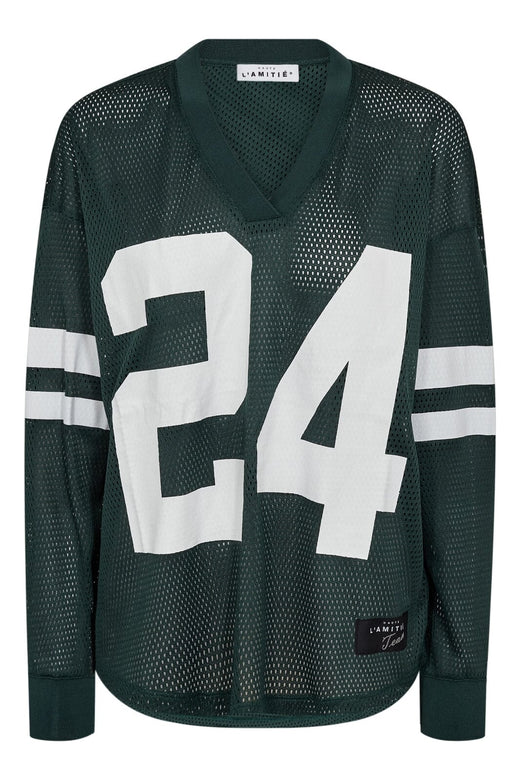 Haute L'Amitié - Drift Number Ls Tee HL10287 - Sporty Green T-shirts 