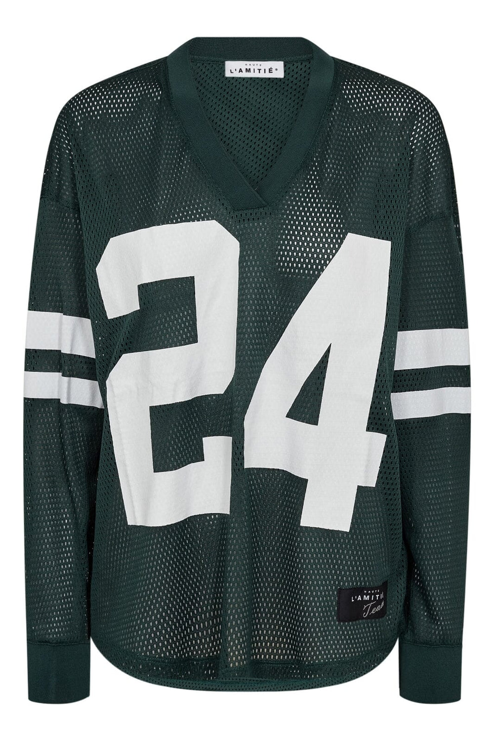 Haute L'Amitié - Drift Number Ls Tee HL10287 - Sporty Green T-shirts 