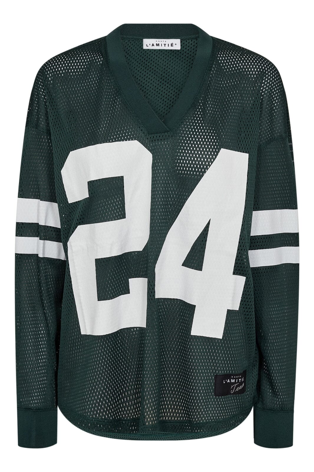 Haute L'Amitié - Drift Number Ls Tee HL10287 - Sporty Green T-shirts 