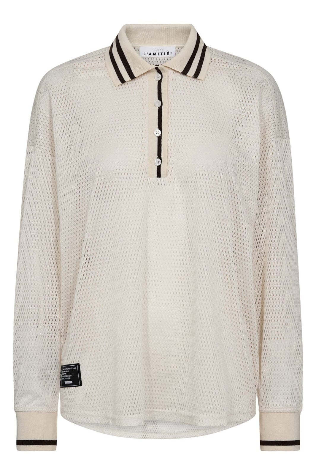 Haute L'Amitié - Drift Polo Blouse HL10294 - Pearl