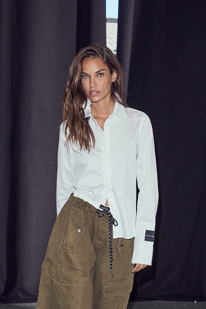 Haute L'Amitié - French Cuff Shirt Hl11045 - White Skjorter 
