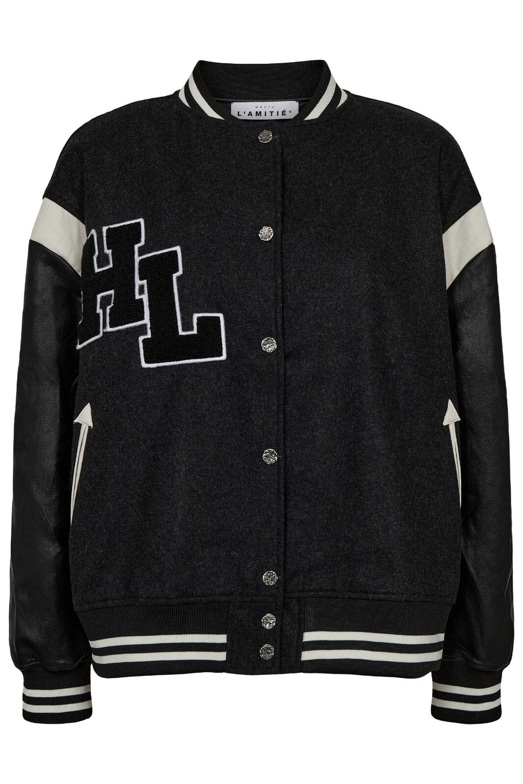 Haute L'Amitié - Hl Mix Bomber HL10389 - Black Jakker 