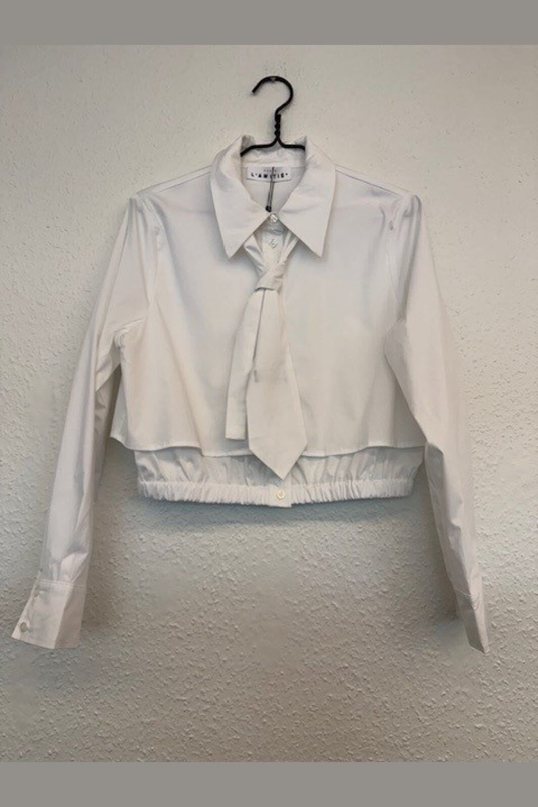 Haute L'Amitié - Inez Tie Shirt HL10826 - White