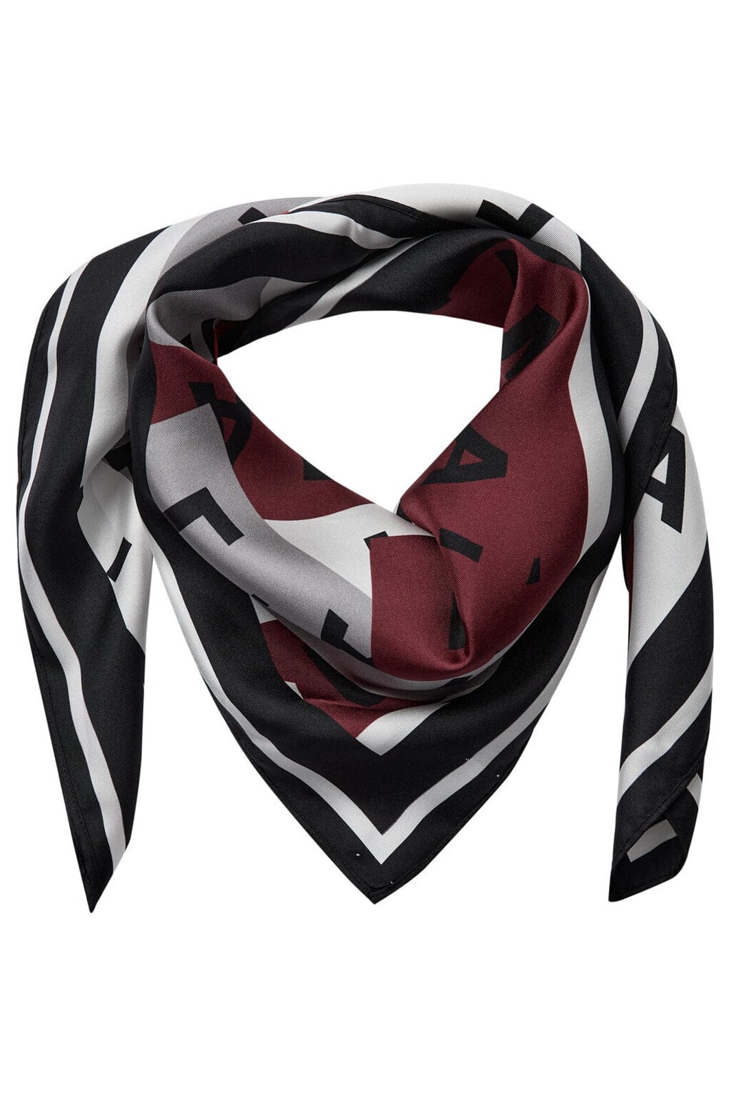 Haute L'Amitié - L'Amitié Silk Scarf HL10016 - Amarone
