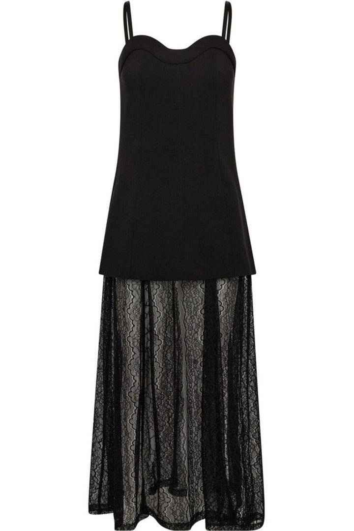 Haute L'Amitié - L'E Summer Corsage Dress HL10598 - Black Kjoler 