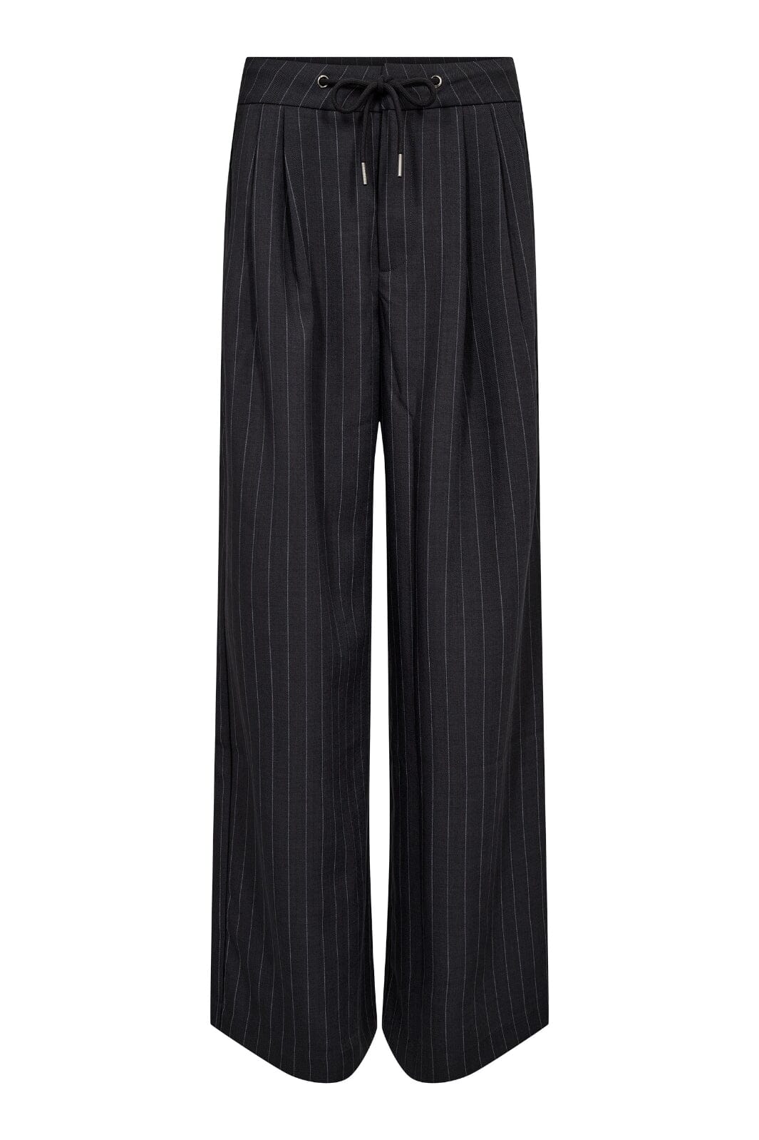 Haute L'Amitié - Michelle Pin String Tie Pant HL10297 - Dark Grey Bukser 