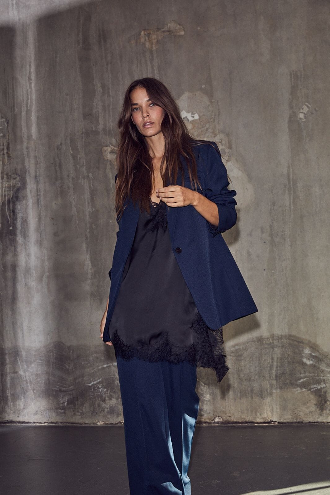 Haute L'Amitié - Premiere Single Blazer HL10002 - Navy Blazere 