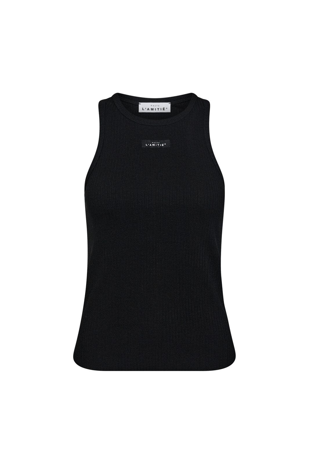 Haute L'Amitié - Rib Badge Tank HL10011 - Black