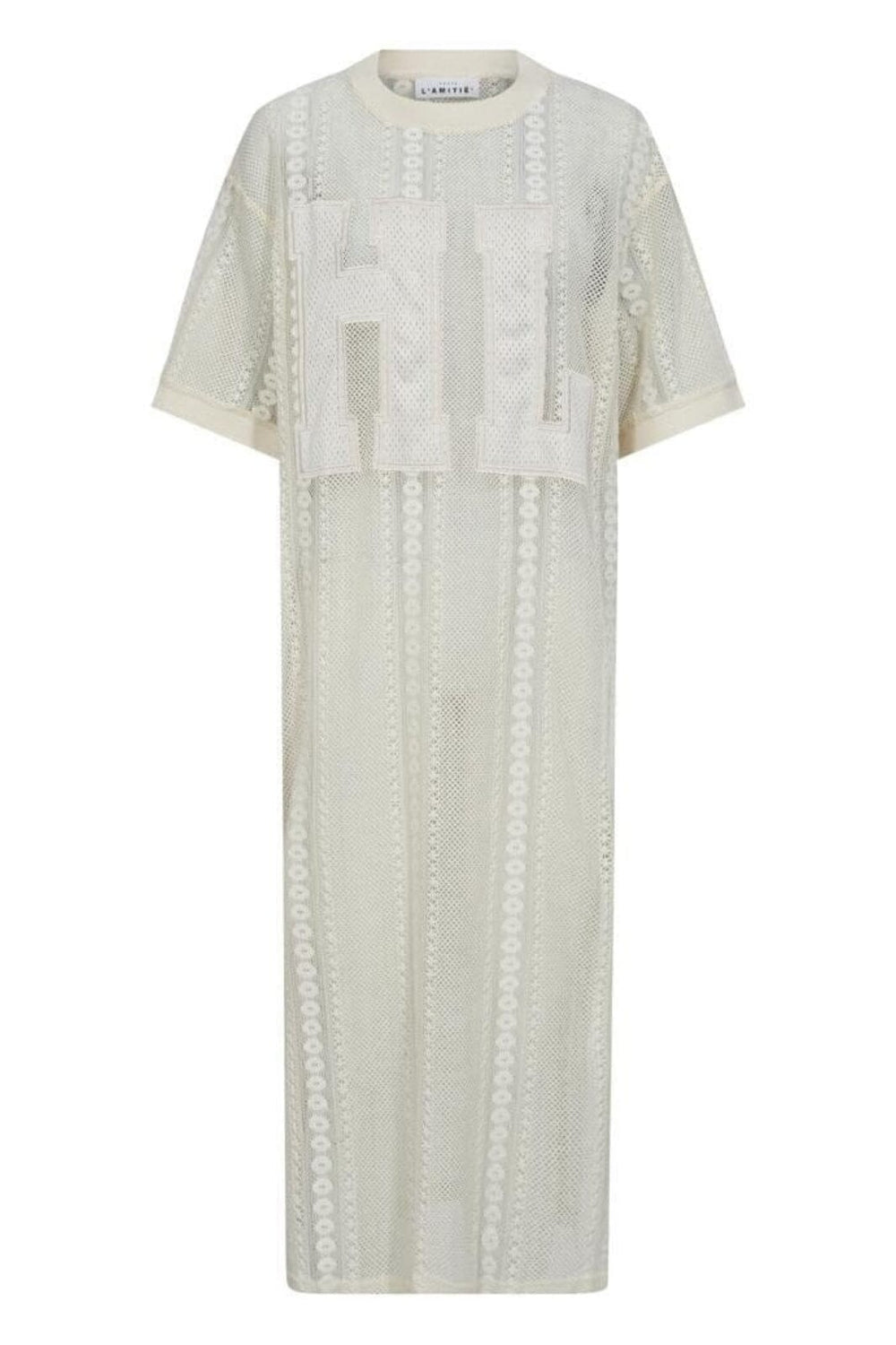Haute L'Amitié - Rough Lace Team Dress HL10026 - Off-White