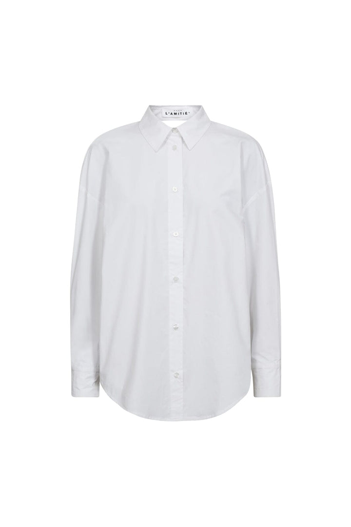 Haute L'Amitié - Twist Bow Shirt HL10209 - White