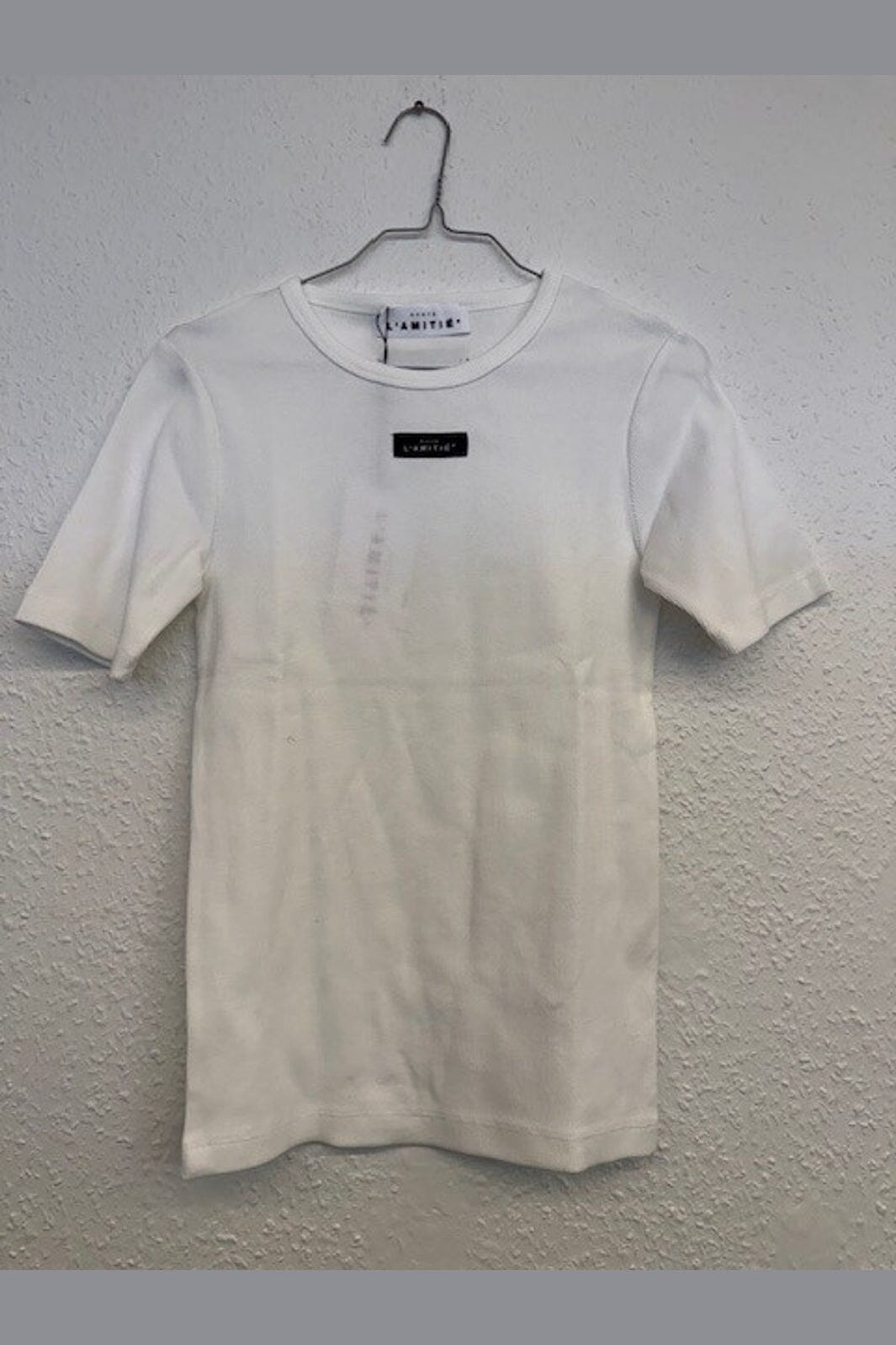 Haute L'Amitié - Vintage Rib Tee HL10748 - White