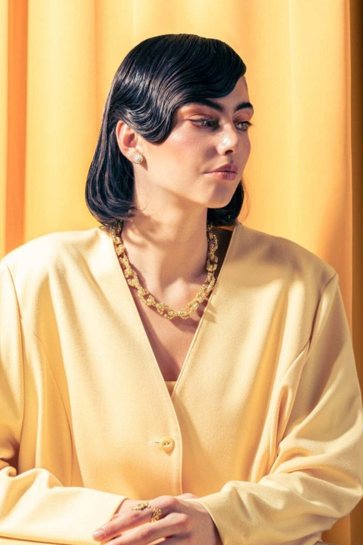 House Of Vincent - Chain Of Riddle Necklace - Gilded