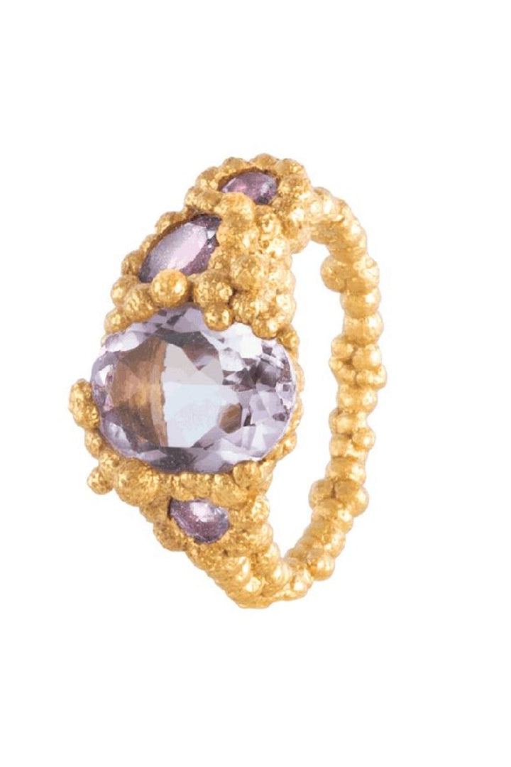 House Of Vincent - Moonlit Secret Ring - Gilded