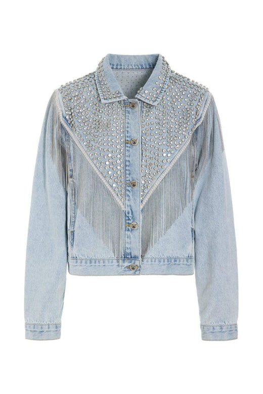 Hunkøn - Priya Gem Jacket 26090 - Light Denim Jakker 