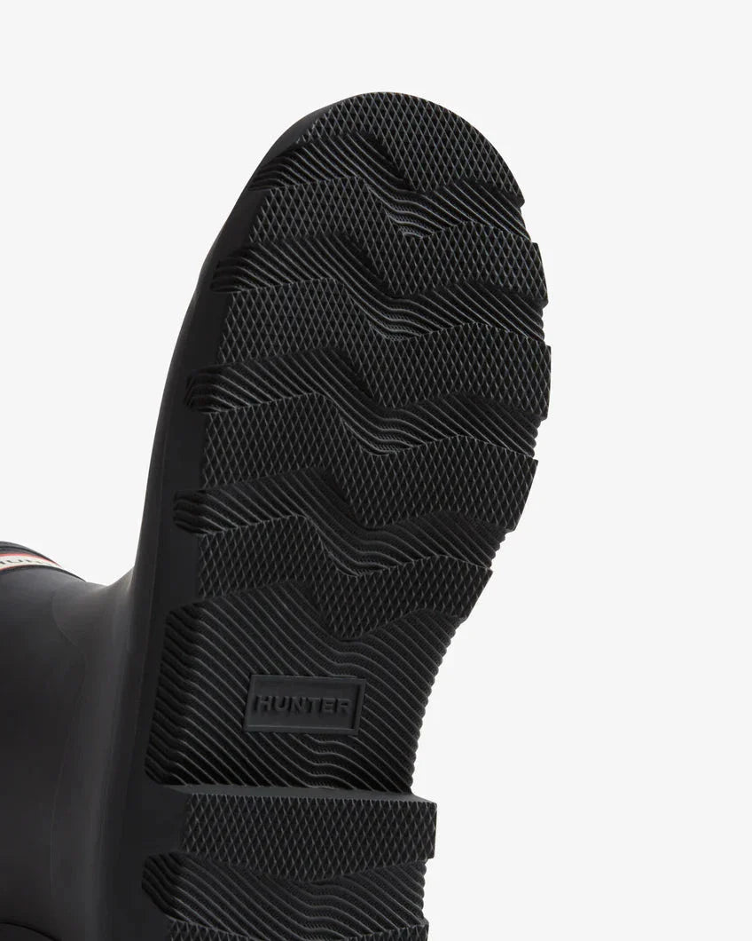 Hunter - Downpour Short Boot Hfru0002251blk - Black Gummistøvler 