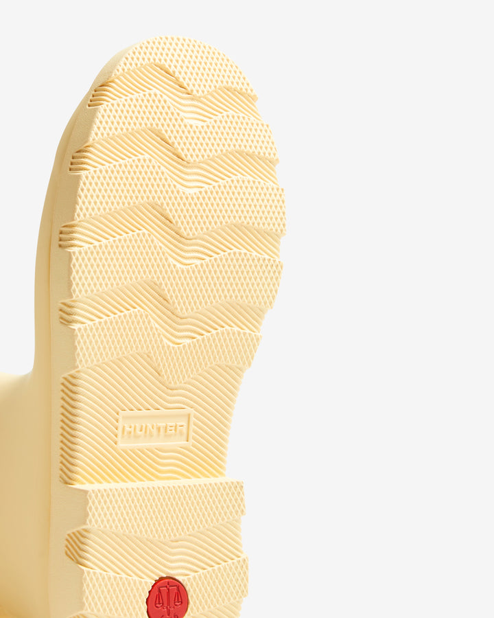 Hunter - Downpour Tall Boot Hfru0001251ya - Pale Yellow Gummistøvler 