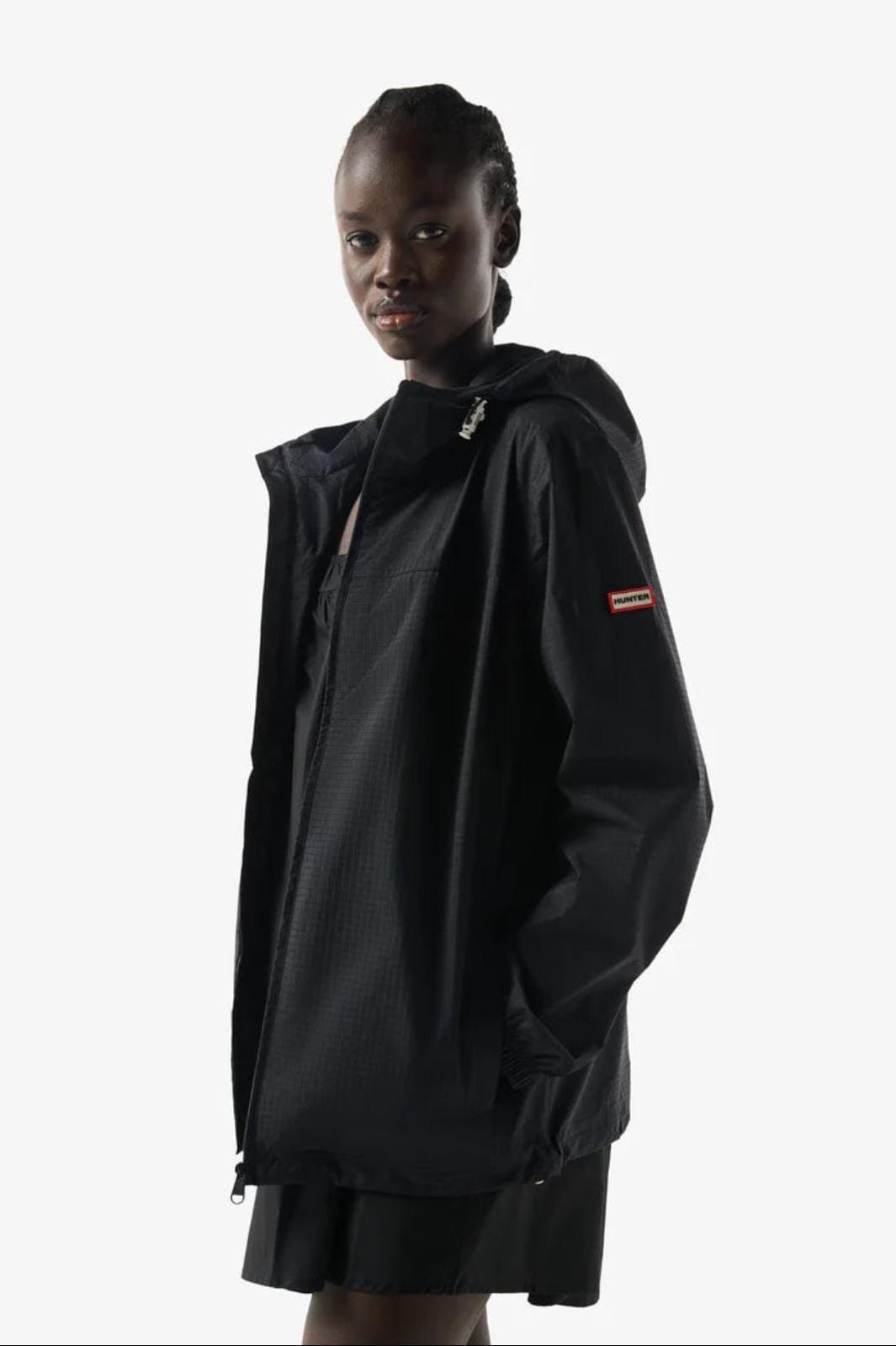 Hunter - Hunter Packable Rain Jacket Haru0005261 - Black Regnjakker 