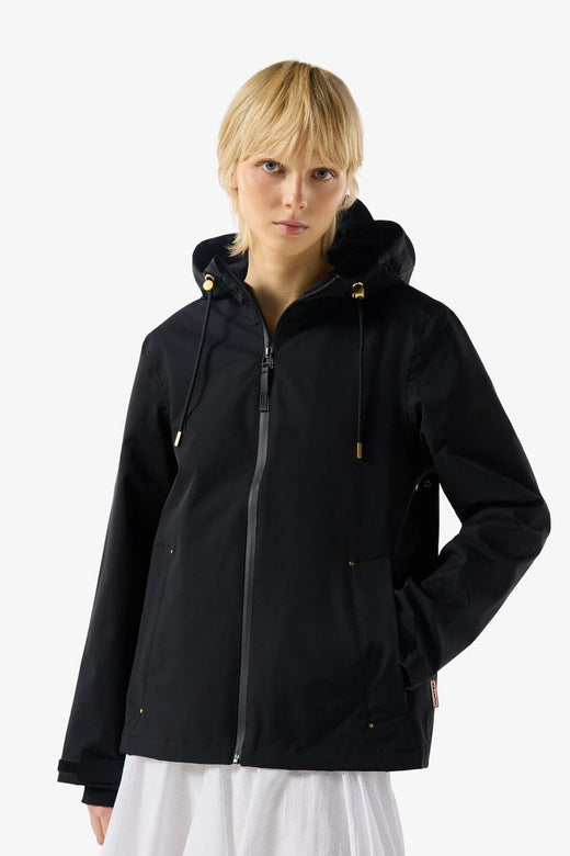 Hunter - Original Lightweight Waterproof Jacket Harw0004261hb - Black Regnjakker 