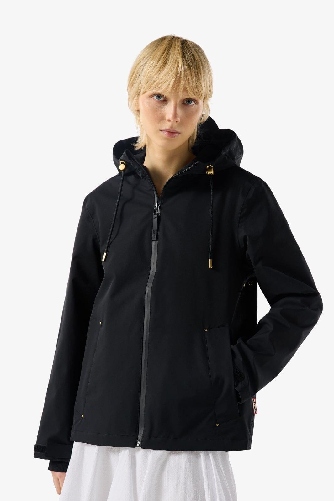 Hunter - Original Lightweight Waterproof Jacket Harw0004261hb - Black Regnjakker 