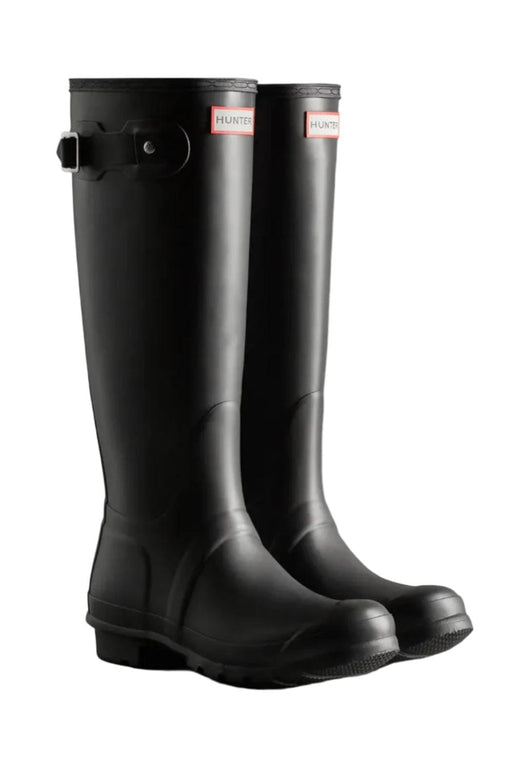 Hunter - Womens Original Tall Boot Wft1000rmablk - Black Gummistøvler 