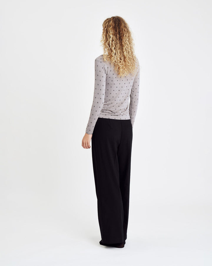 Hype The Detail - Htd Tee L/S Cashmere-Blend 650-14 - 4 - Sand Bluser 