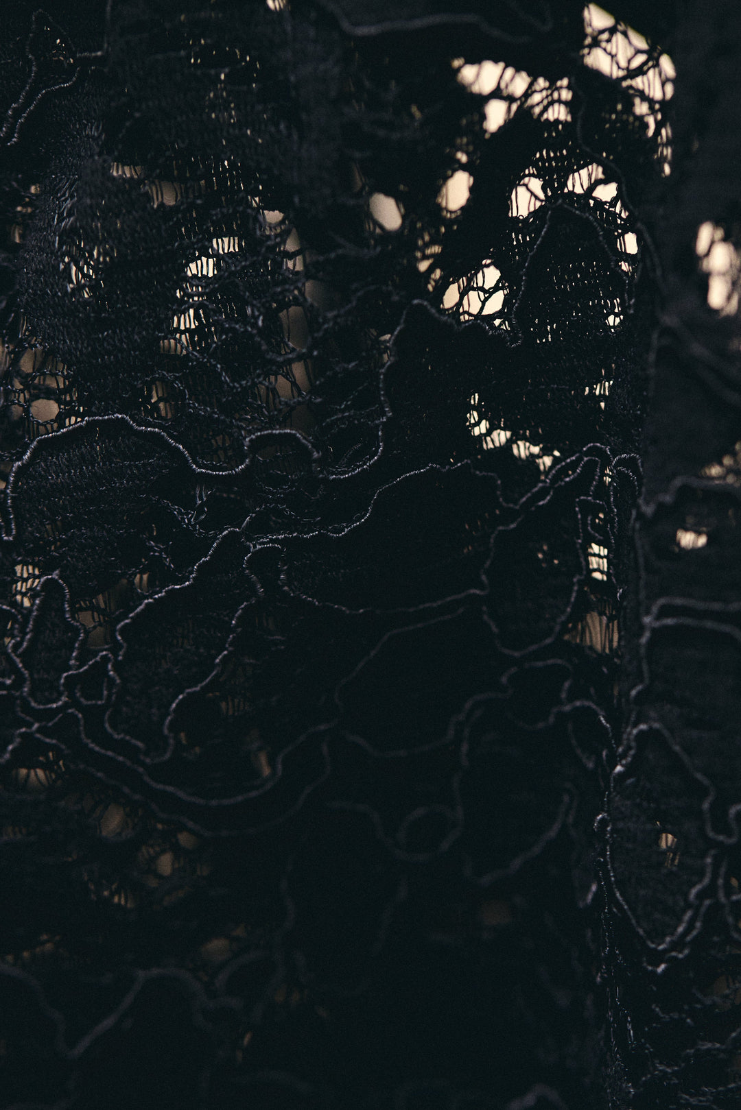 Hype The Detail - Lace Blouse 380-14 - 9 - Black Bluser 