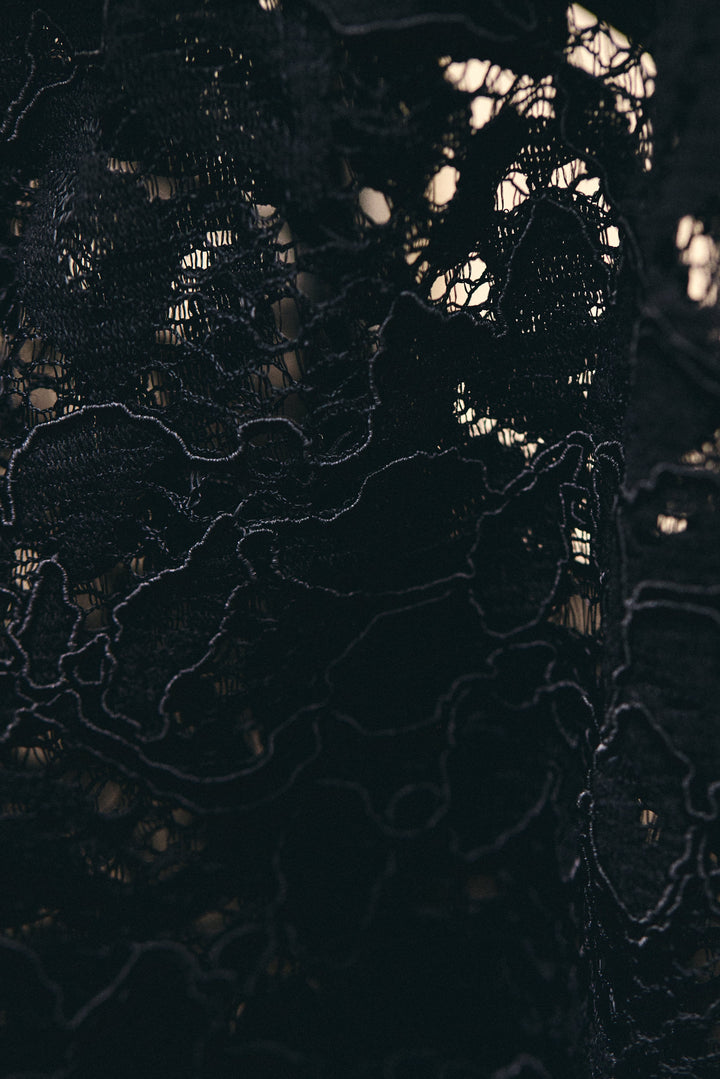 Hype The Detail - Lace Blouse 380-14 - 9 - Black Bluser 