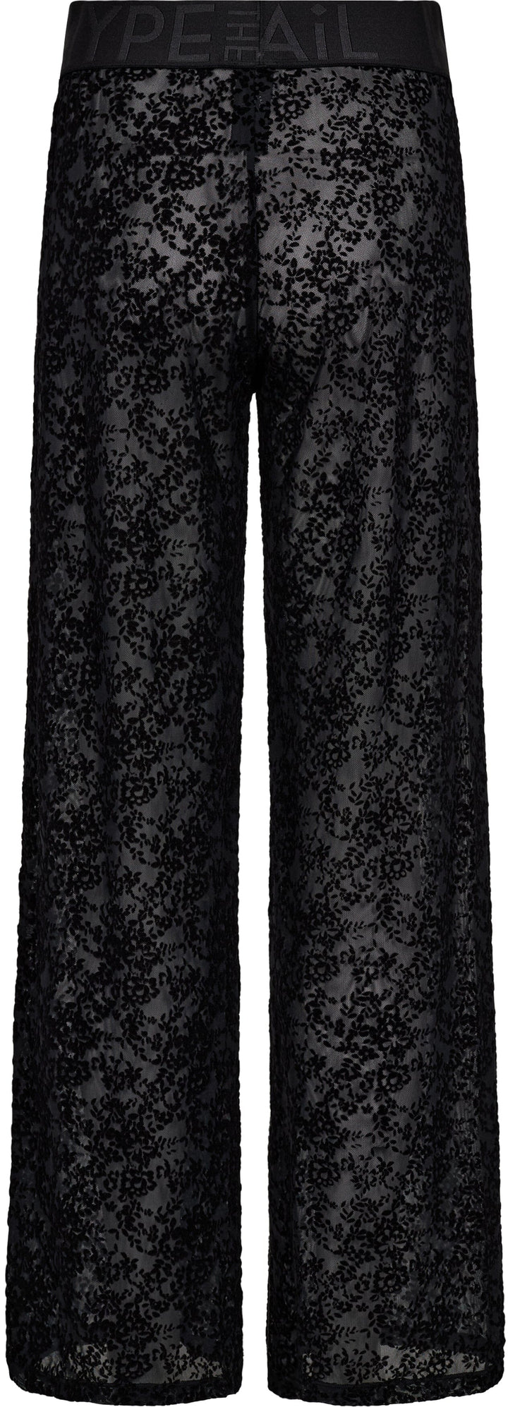 Hype The Detail - Lace Pant 852-21 - 9 - Black Bukser 
