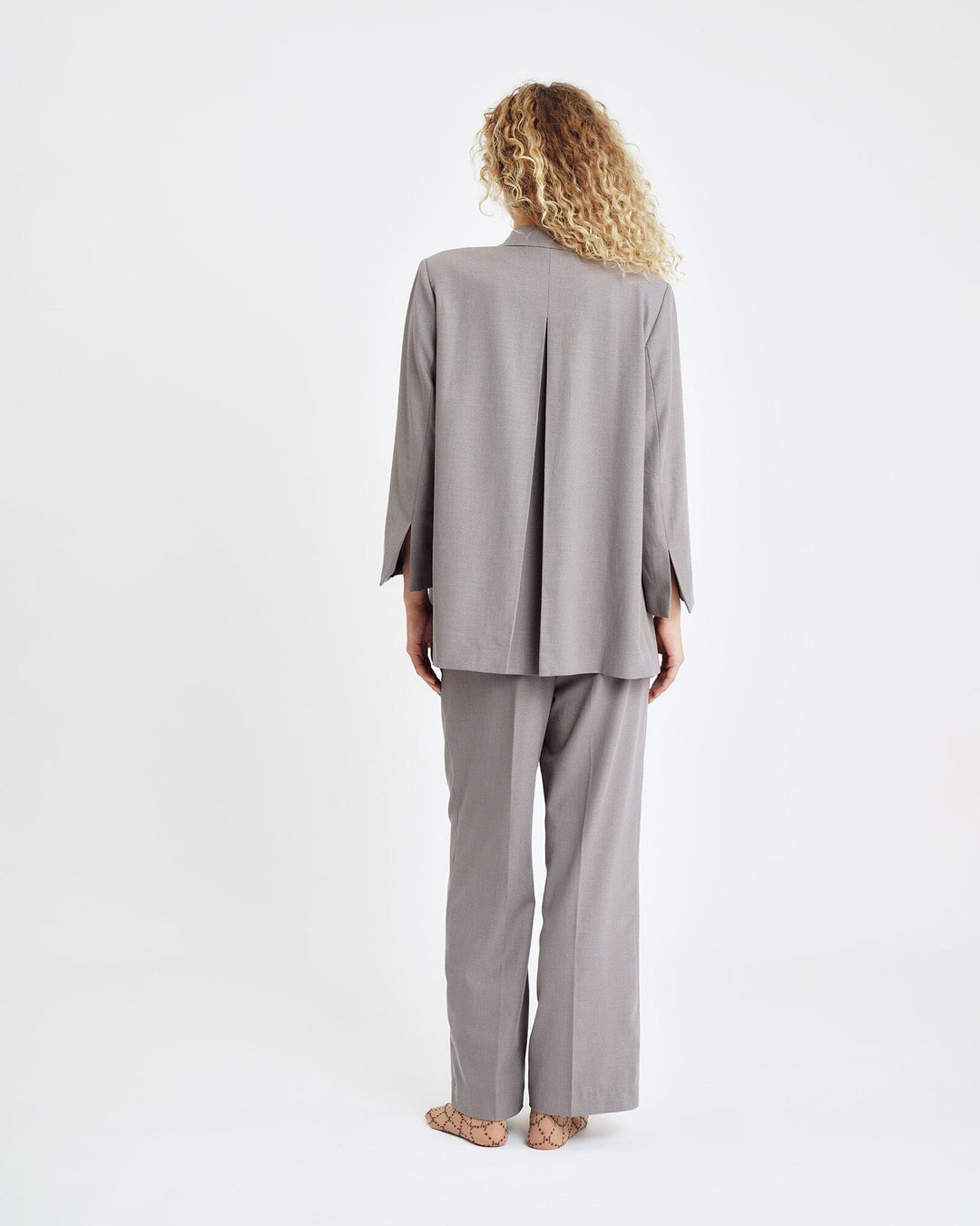 Hype The Detail - Relaxed Blazer 740-60 - 4 - Sand Blazere 