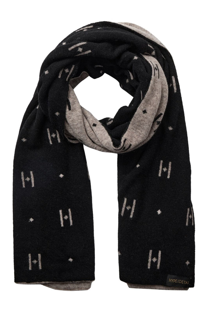 Hype The Detail - Scarf 955-83 - 9 - Black Tørklæder 