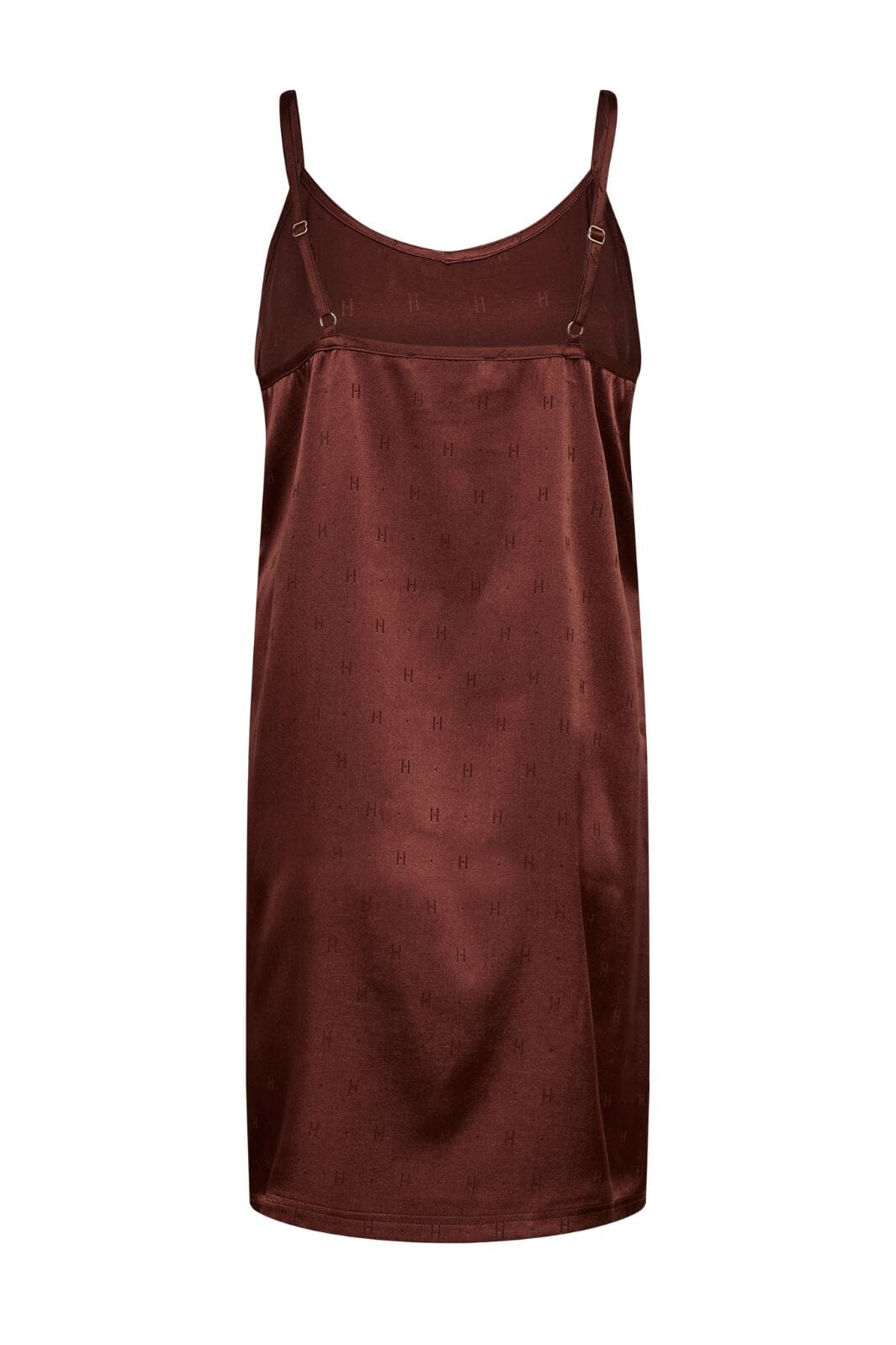 Hype The Detail - Slip Dress W/Log 240-98 - 89 - Rød Kjoler 