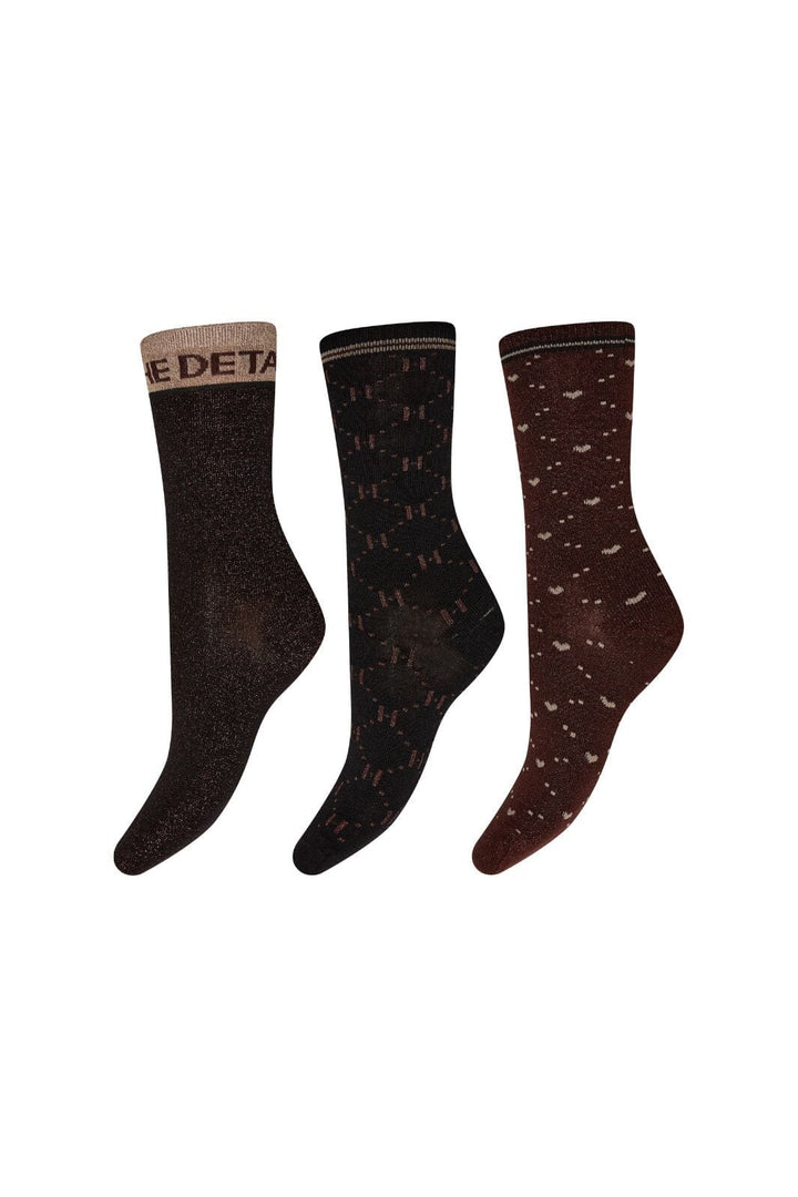 Hype The Detail - Socks 3-Pack 21555-75 - 1000 - Multifarvet Strømper 