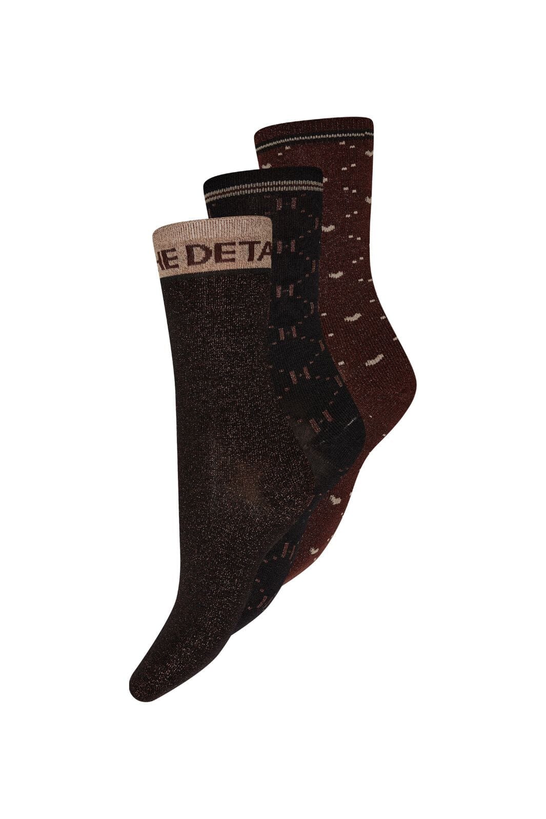 Hype The Detail - Socks 3-Pack 21555-75 - 1000 - Multifarvet Strømper 