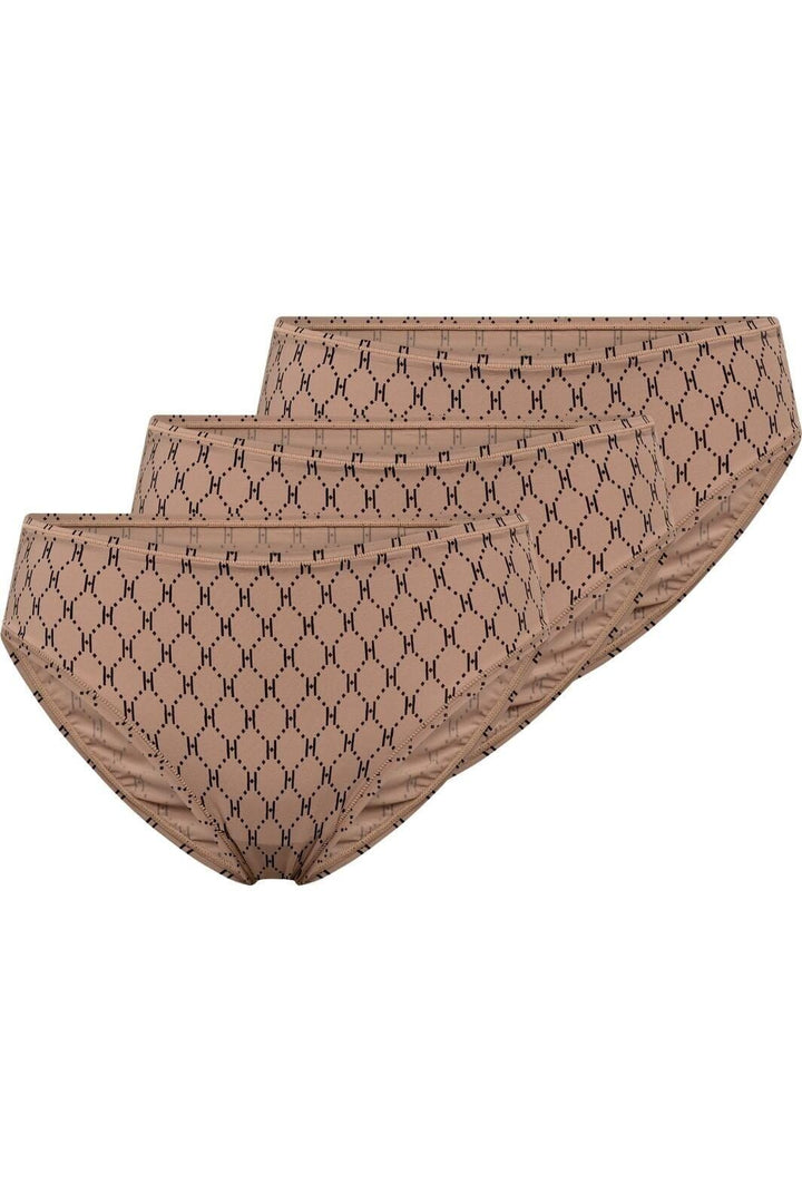 Hype The Detail - Tai Logo 3-Pack 3250-67 - 98 - Brun Trusser 