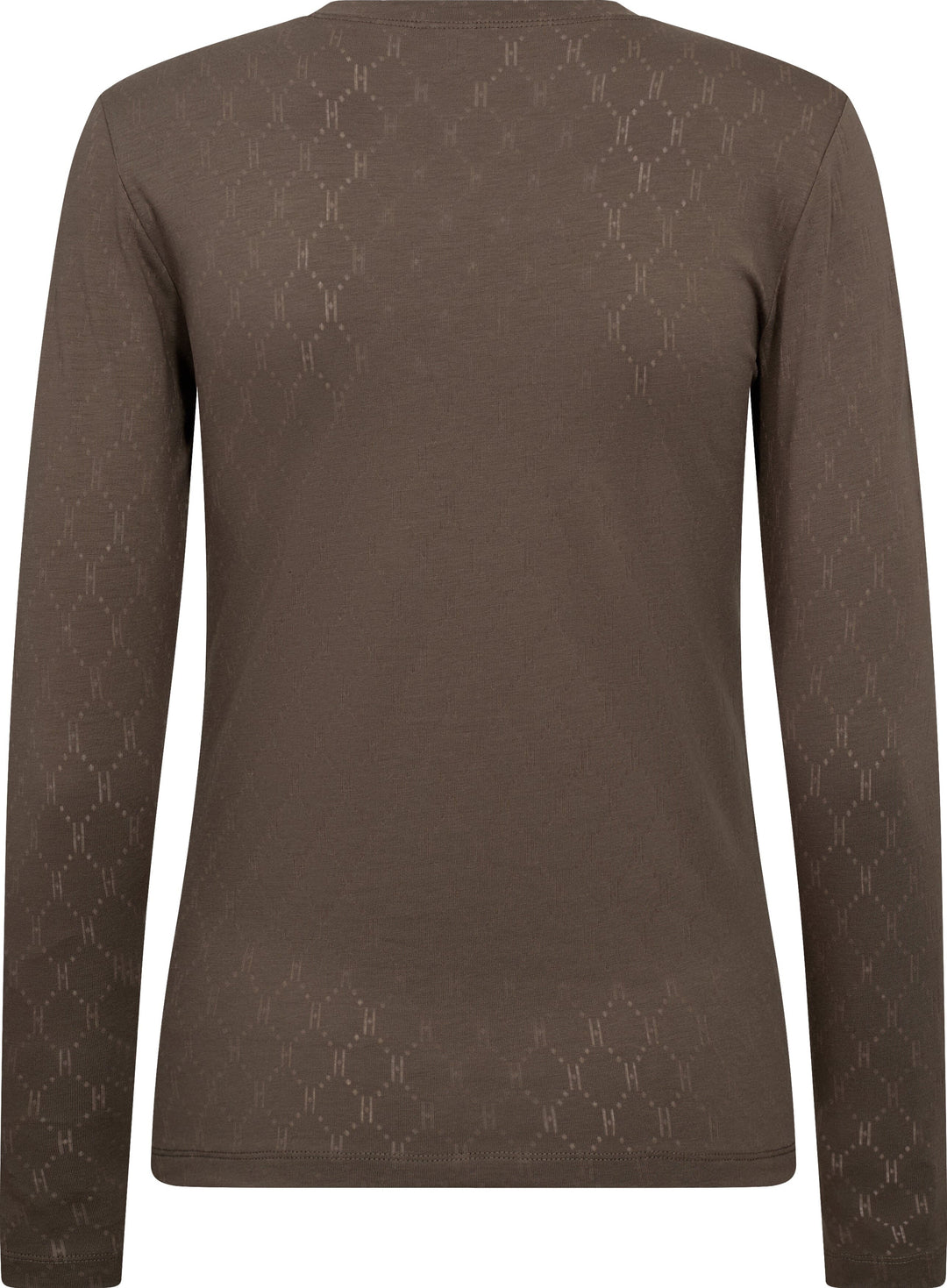 Hype The Detail - Tee L/S, Cotton 600-14 - 2 - Brun Toppe 