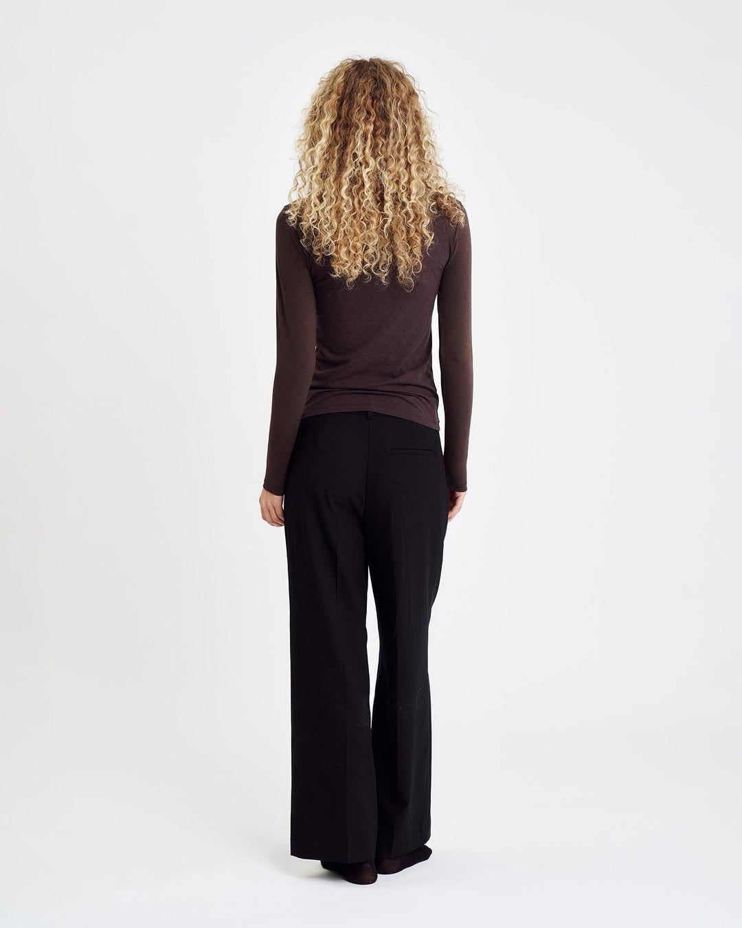 Hype The Detail - Tee L/S H-Logo 600-14 - 89 - Brun Bluser 