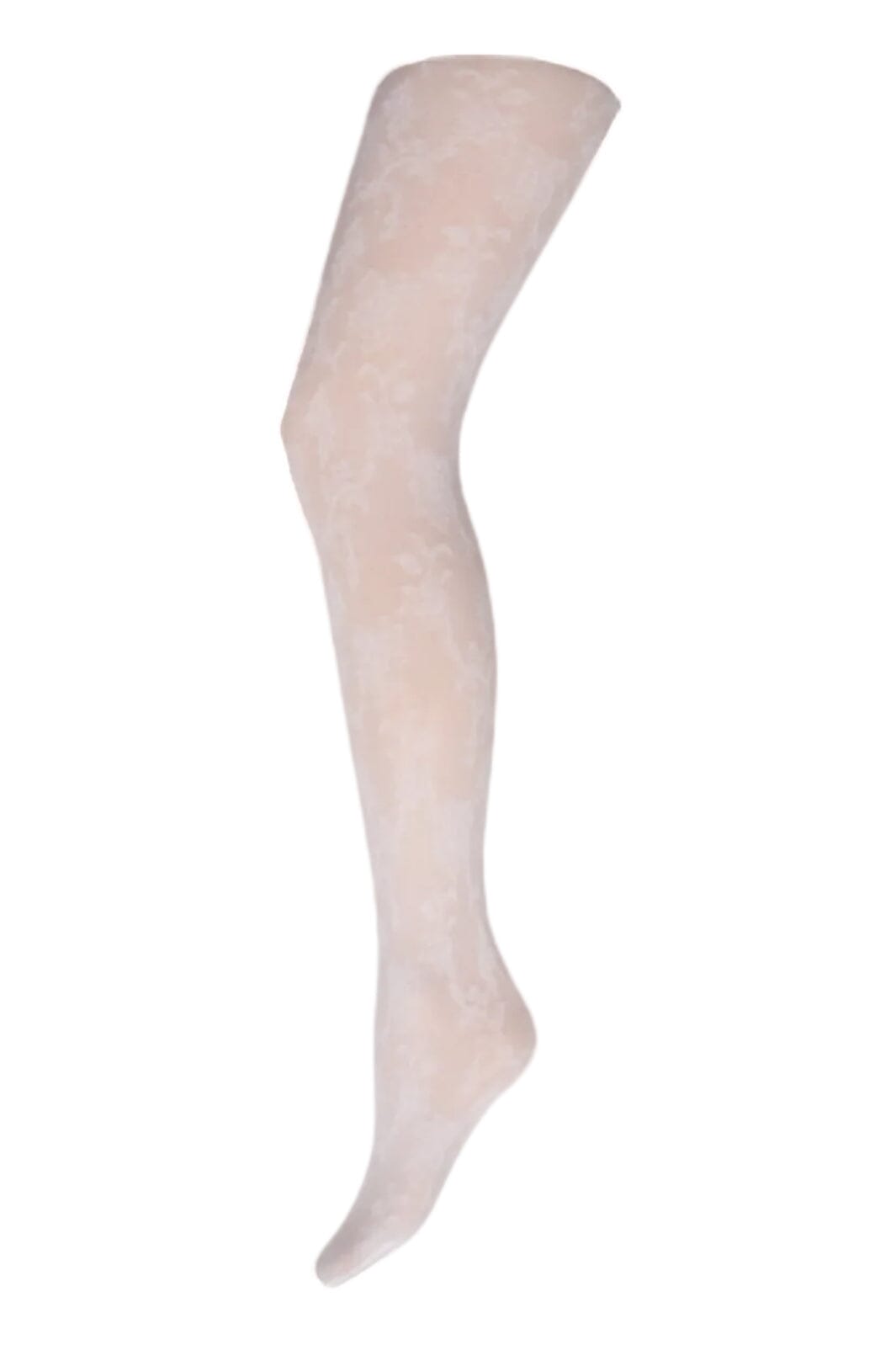 Hype The Detail - Tight Flower 30D 16092-77 - 9001 - Hvid Strømpebukser 