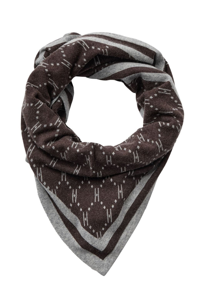 Hype The Detail - Triangle Scarf 960-83 - 89 - Brun Tørklæder 