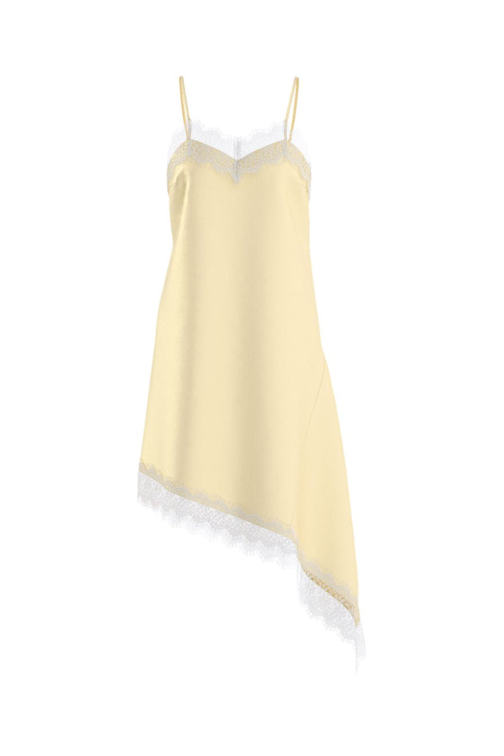 Hypedrop - Hdkimora Midi Satin Lace Dress 32000842 - 5191858 - Anise Flower