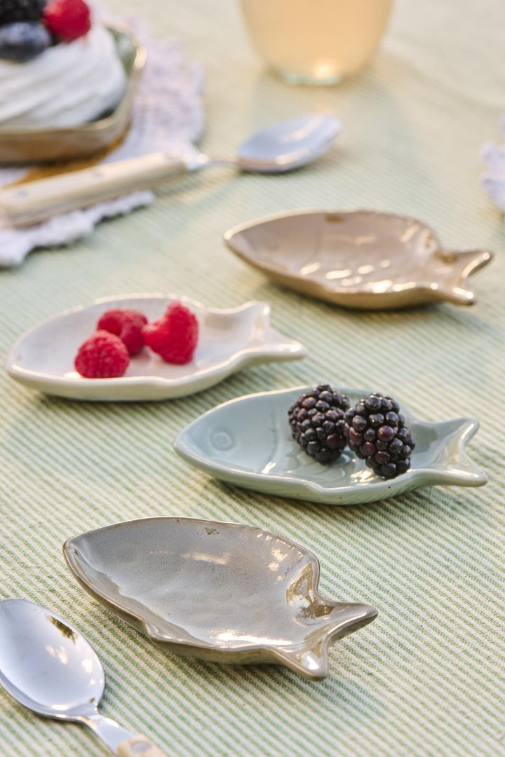 Ib Laursen - Fiskeskål 4 ass - Stentøj - 2457-99