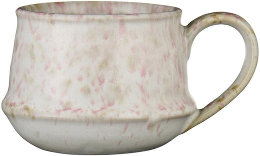 Ib Laursen - Krus m/hank Kalmar rosa og brunt farvespil - Stentøj - 24019-00