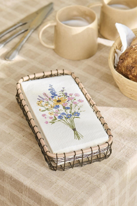Ib Laursen - Serviet 10x20 cm sommerbuket 16 stk/pk - Papir - 95872-00