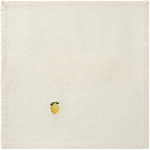 Ib Laursen - Stofserviet Summer Vibes m/citron butter cream - Bomuld, Polyester - 63035-82