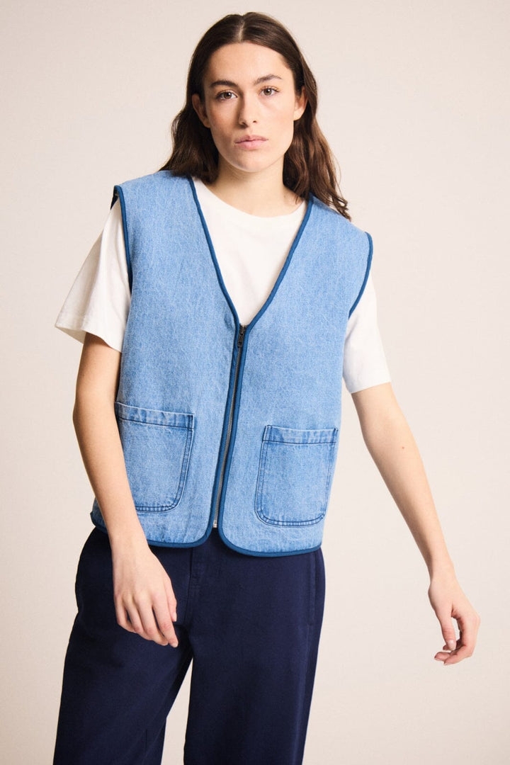 Ichi - Ihhiramo Wa - 200393 Authentic Mid Blue, Denim