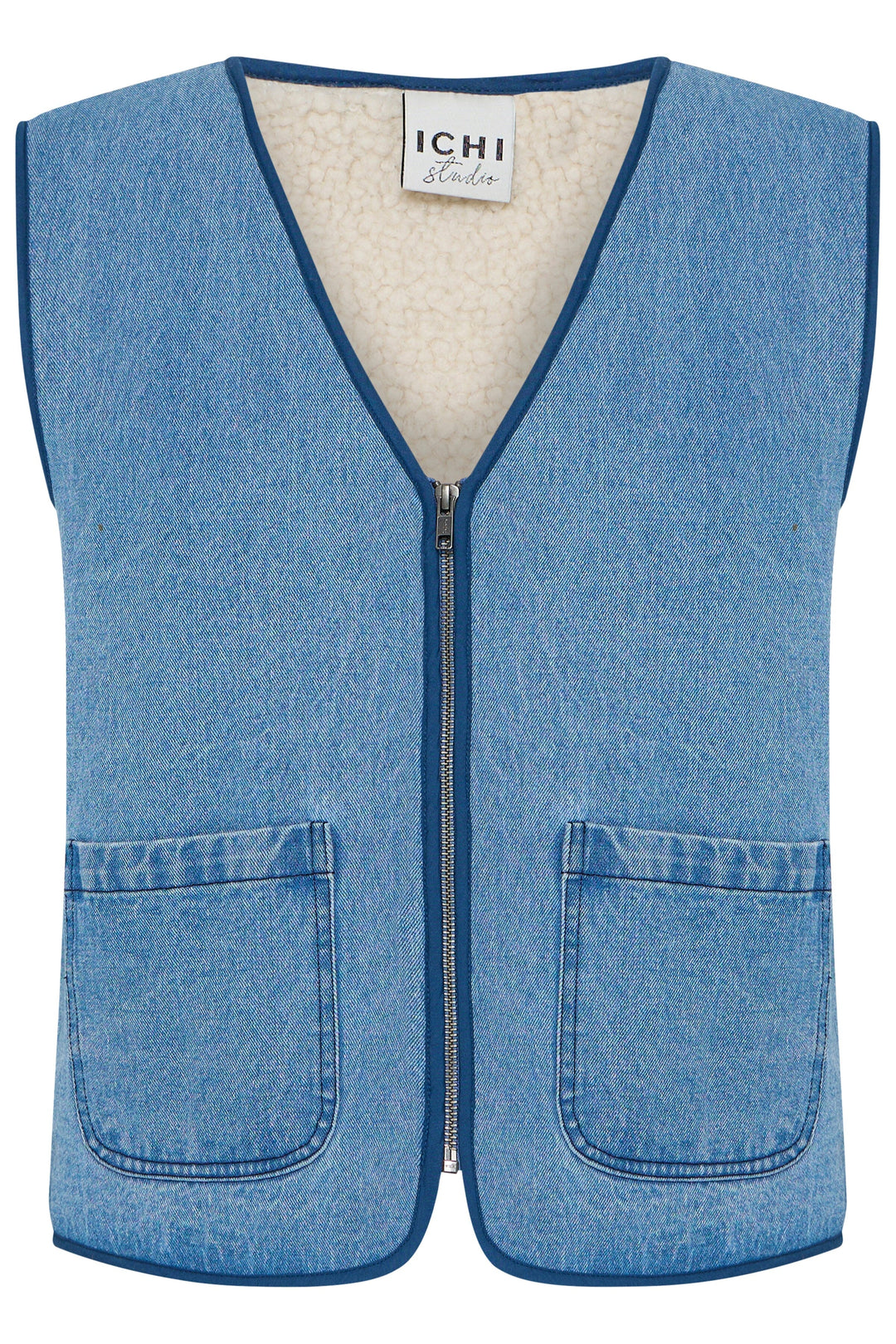 Ichi - Ihhiramo Wa - 200393 Authentic Mid Blue, Denim