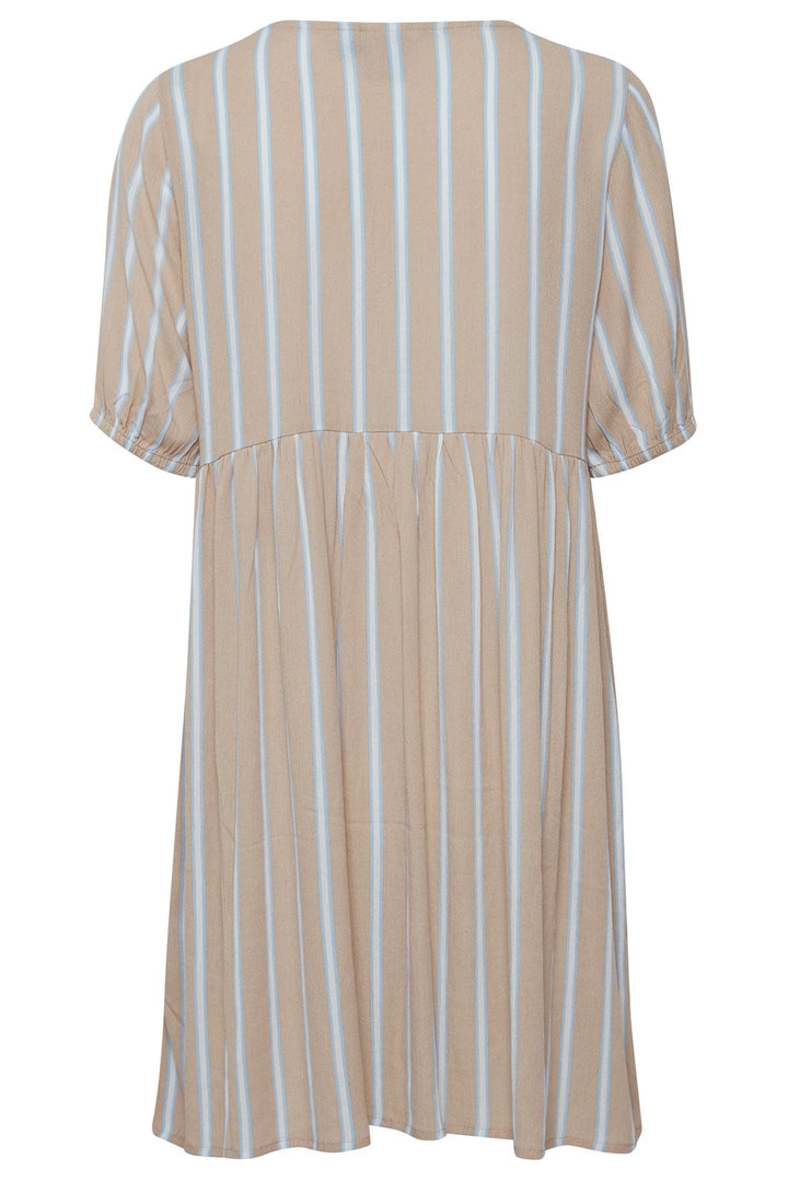 Ichi - Ihmarrakech Aop Dress - Doeskin Kjoler 