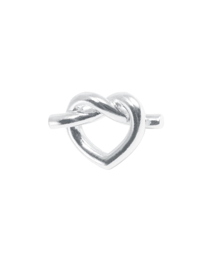 Jane Kønig - Big Tied Heart Stud BTHS-AW25-S - Ørering Øreringe 