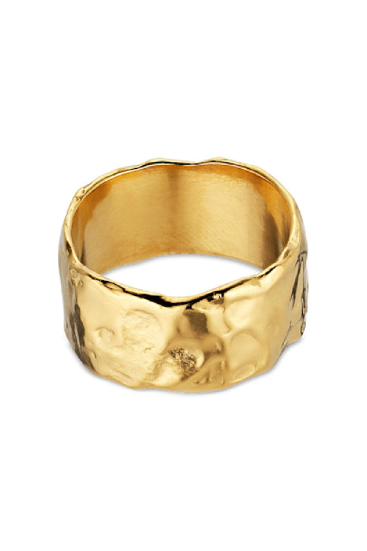 Jane Kønig - Bruised Heart Ring BHR-SS23 - G - Forgyldt Forsølvet